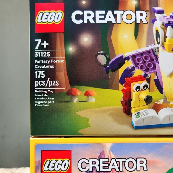 NEW LEGO Creator 3-in-1 BUNDLE Fantasy Forest Creatures Woodland Owl Dinosaurs 3 - Picture 3 of 11